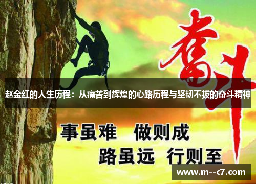 赵金红的人生历程:从痛苦到辉煌的心路历程与坚韧不拔的奋斗精神 赵金红的人生历程:从痛苦到辉煌的心路历程与坚韧不拔的奋斗精神
