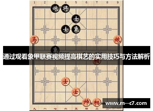 通过观看象甲联赛视频提高棋艺的实用技巧与方法解析