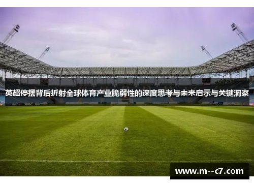 英超停摆背后折射全球体育产业脆弱性的深度思考与未来启示与关键洞察 英超停摆背后折射全球体育产业脆弱性的深度思考与未来启示与关键洞察