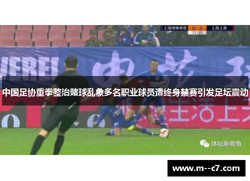 中国足协重拳整治赌球乱象多名职业球员遭终身禁赛引发足坛震动